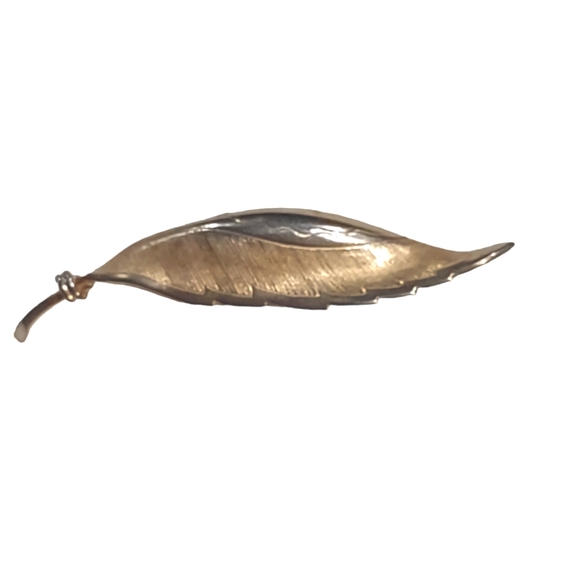 Giovanni vintage leaf brooch - Picture 1 of 15